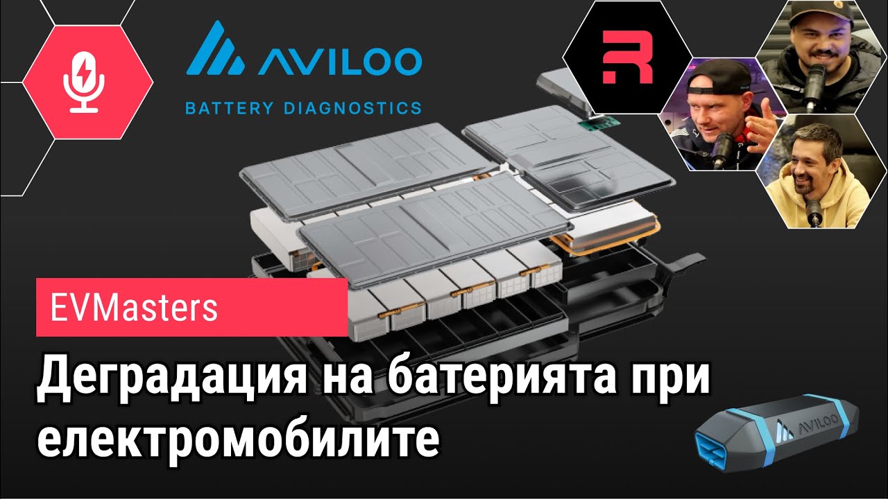 Деградация на батериите на електромобилите - Aviloo тестове