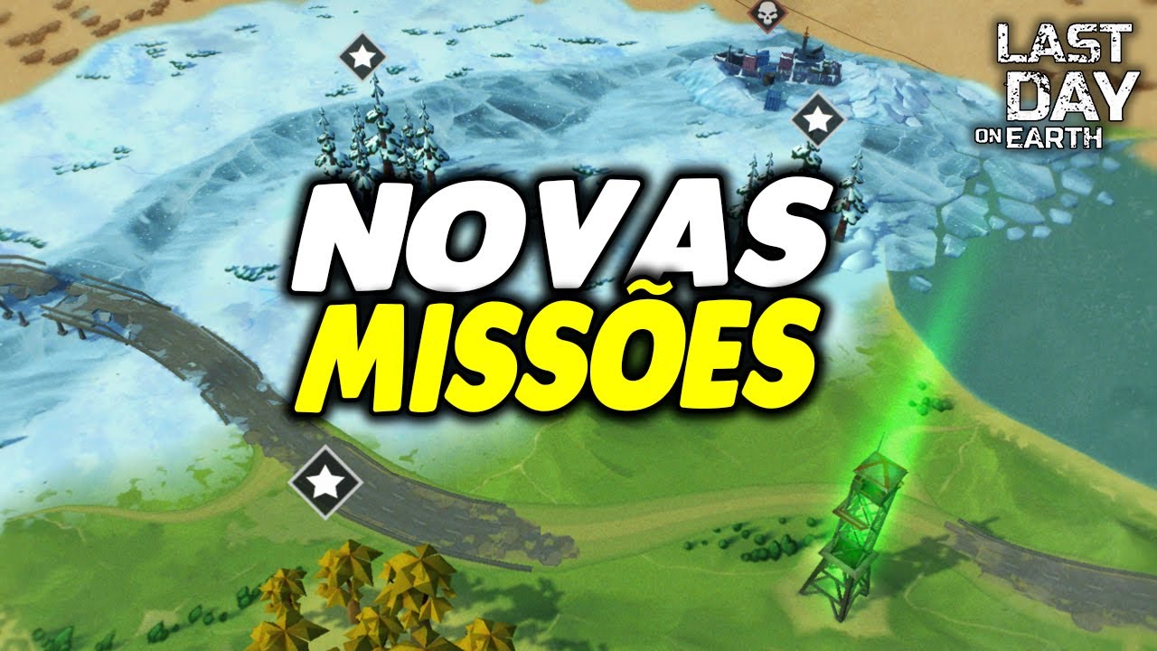 NOVAS MISS&Otilde;ES TOPS DA ATUALIZA&Ccedil;&Atilde;O 1.30.1 - Last Day On Earth