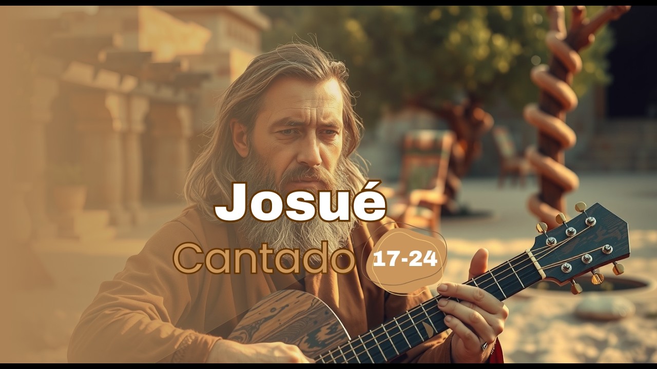 Josué (Capítulos 17-24) | Bíblia Cantada com Voz e Violão (Herança Completa e Renovação da Aliança)