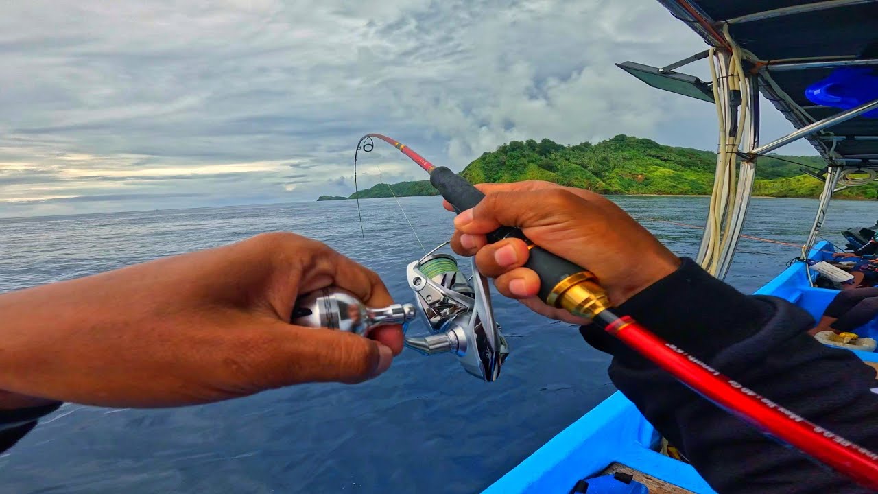 PATUT DI AKUI PULAU BIARO SURGANYA PEMANCING DI MANADO❗️JORAN JABRIK 0.8 | SHIMANO STRADIC FM 4000