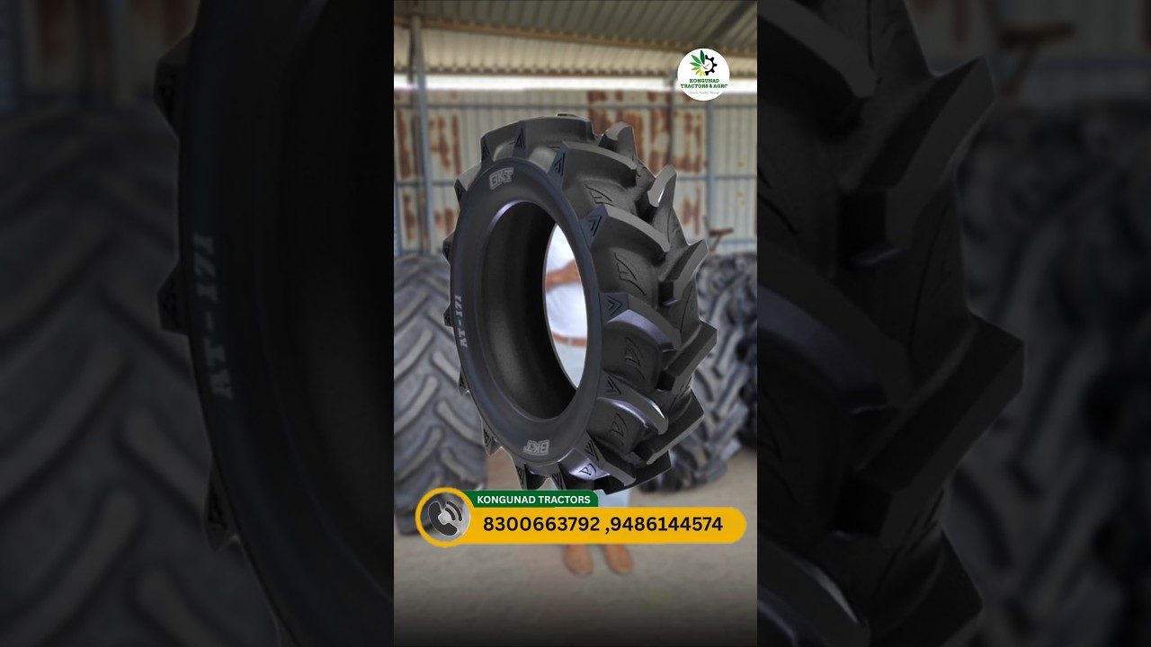 நீடித்து உழைக்கக்கூடிய BKT Radial Tyre 🚜