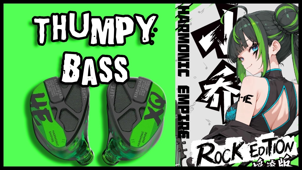 Эта вайфу ПРОСТО БОМБА!! Обзор IEM Harmonic Empire Xiao Qiao Rock Edition