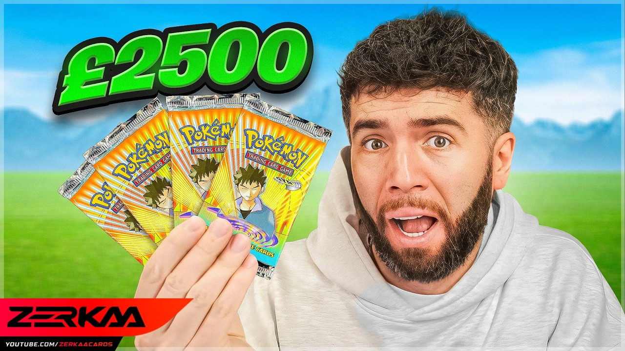 I OPENED 4 *HEAVY* VINTAGE 1st EDITION POKEMON PACKS!