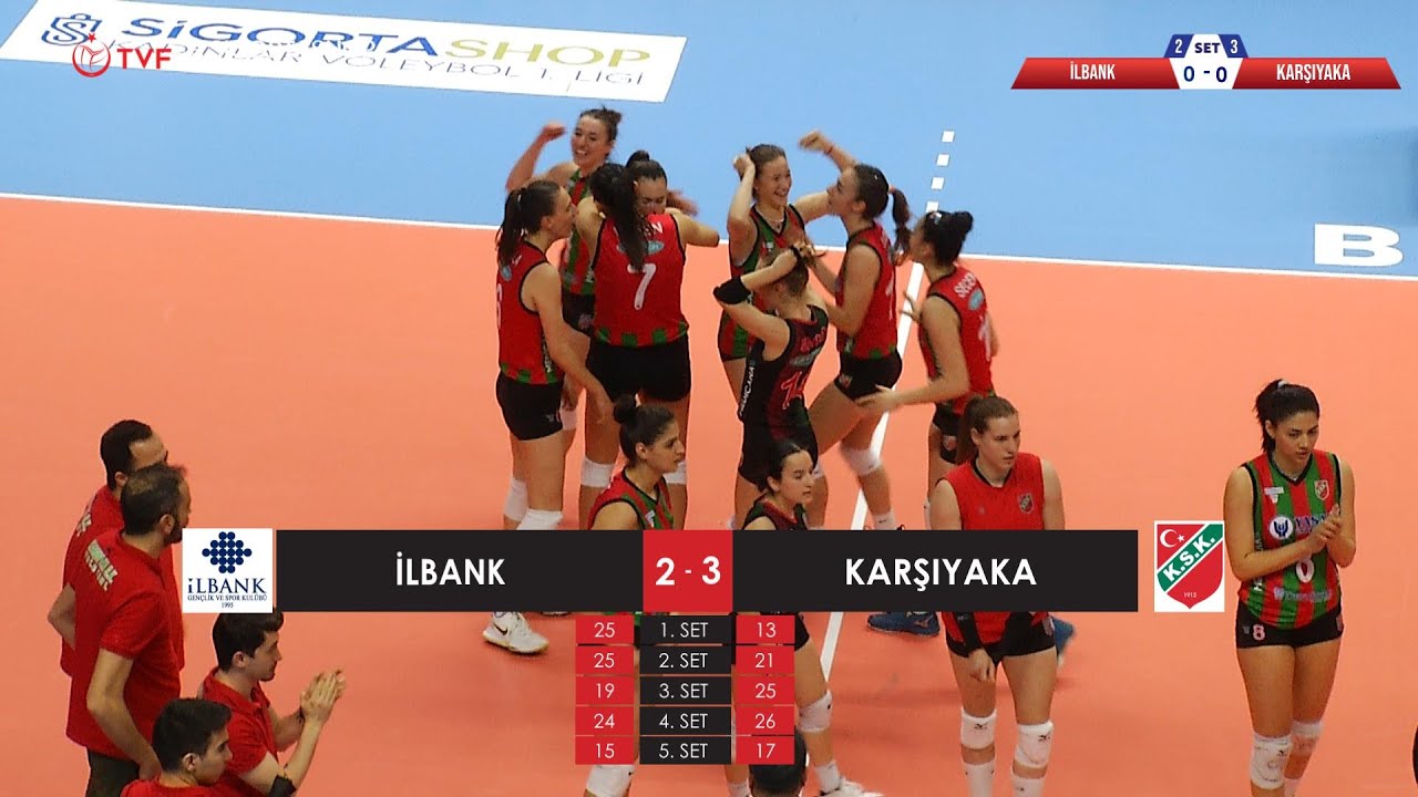 İLBANK - KARŞIYAKA II SİGORTA SHOP KADINLAR 1.LİGİ YARI FİNALLERİ