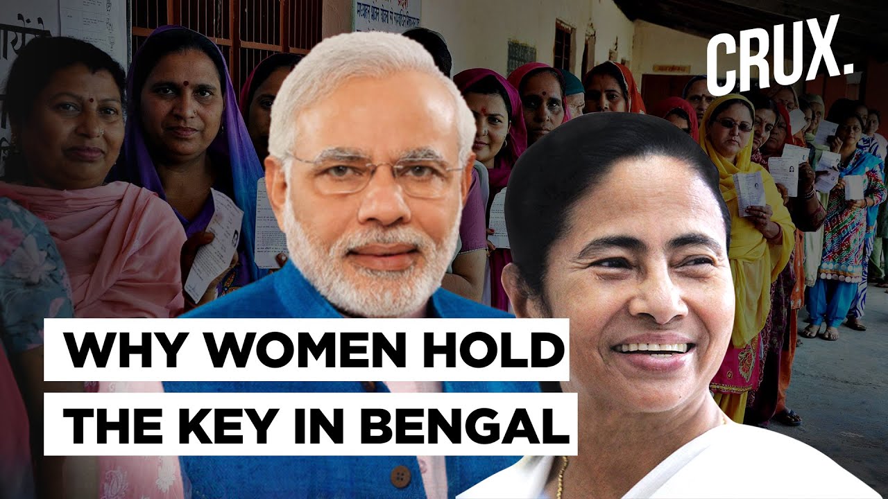 Mamata & Modi Both Wooing Women Voters in Bengal Jobs, Basic Income, Quota Promises in Manifesto