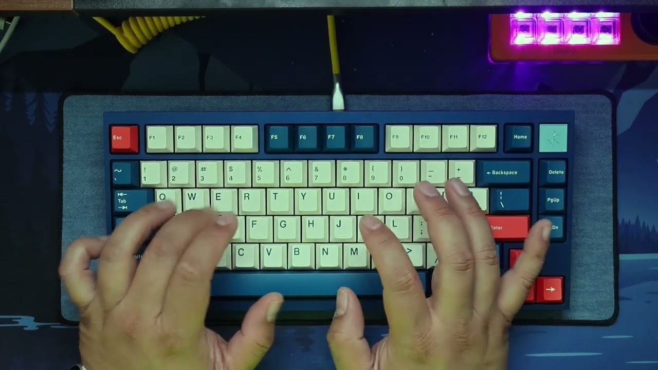 S&R Magnus175 Typing Test