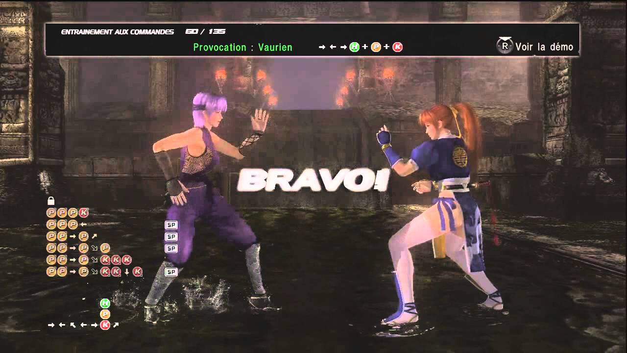 Dead or Alive 5 - Ayane Move List (HD)