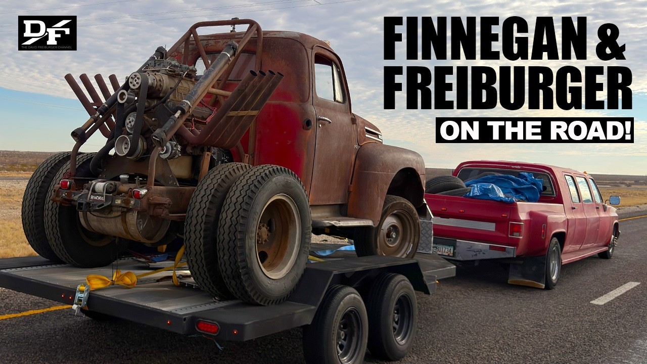 STUBBY BOB, the LIMO TRUCK, FREIBURGER, FINNEGAN, and a Big Road Trip!