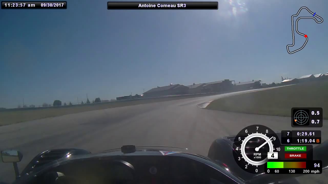 Autobahn CC South Track Record (1.18.70) in Radical SR3 1340