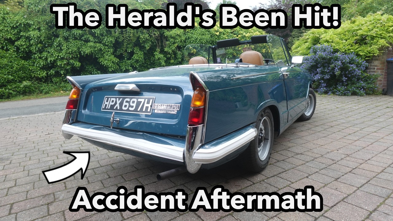 После аварии — Triumph Herald 13/60 Реставрация | Часть 33