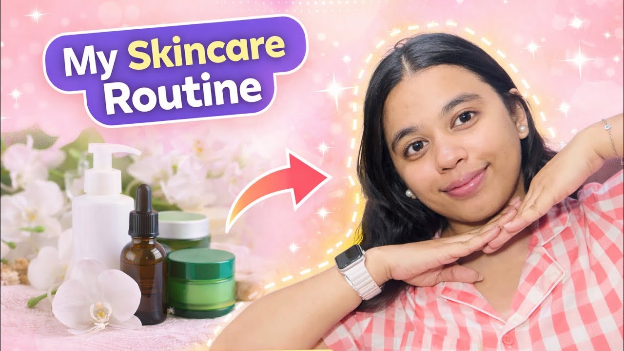 Skincare Routine for Clear & Glowing Skin ✨ | Acne-Prone Skin | Glass skin 