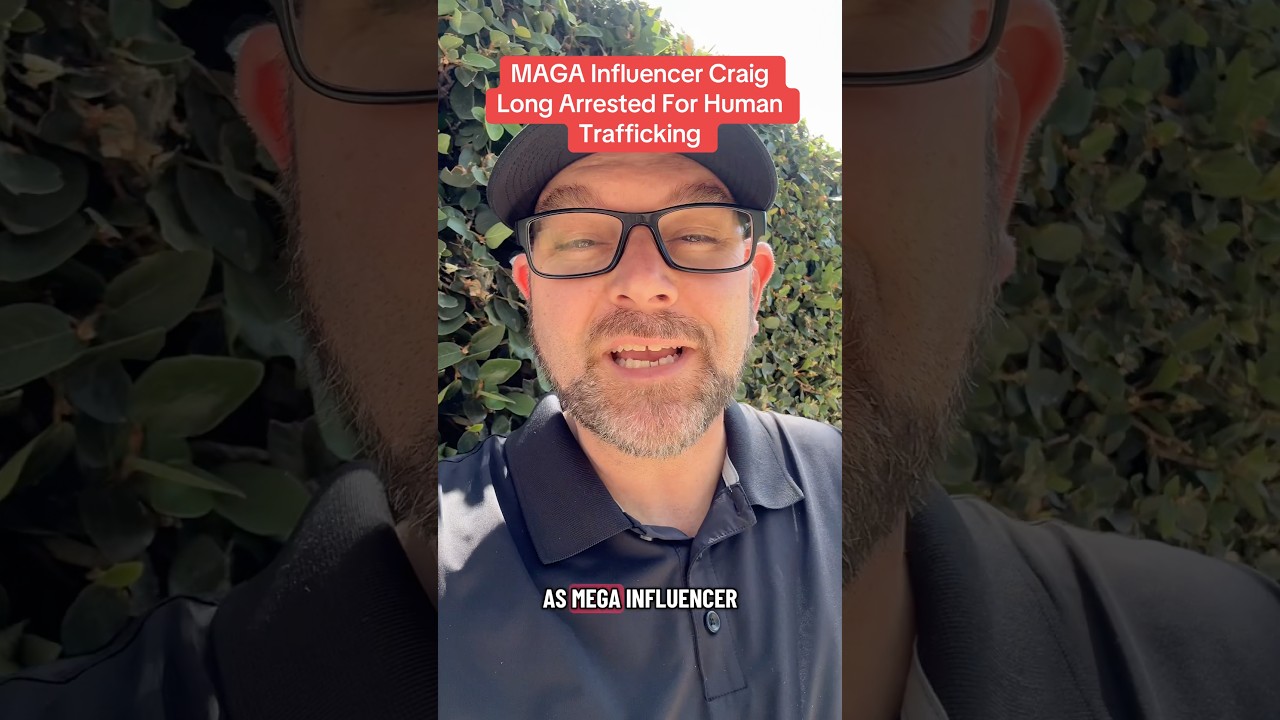 Активист движения MAGA Крейг Лонг арестован за торговлю людьми 2 мая.