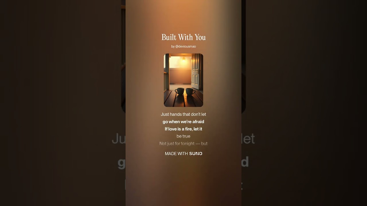 Built With You.