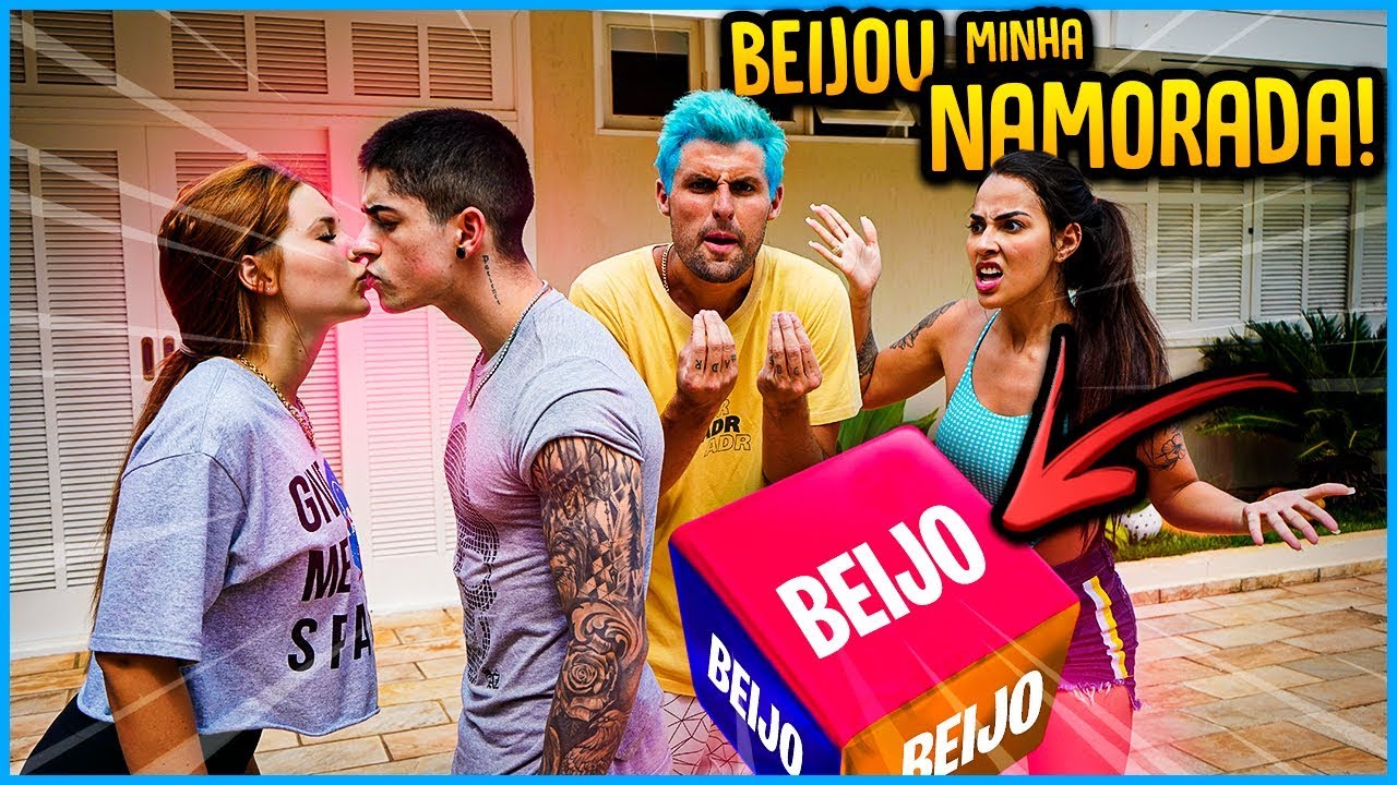 ELE BEIJOU MINHA NAMORADA NA BRINCADEIRA DO DADO!!  [ REZENDE EVIL ]