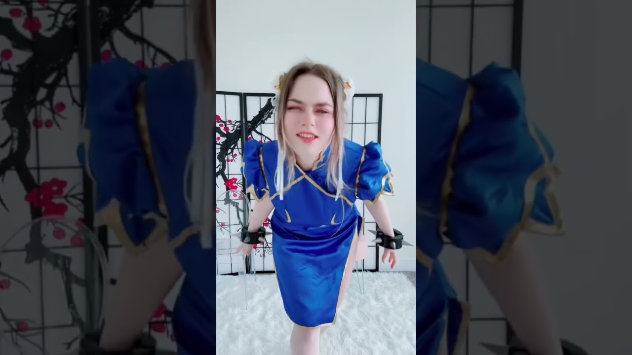 Chun li cosplay street fighter #chunli #streetfighter