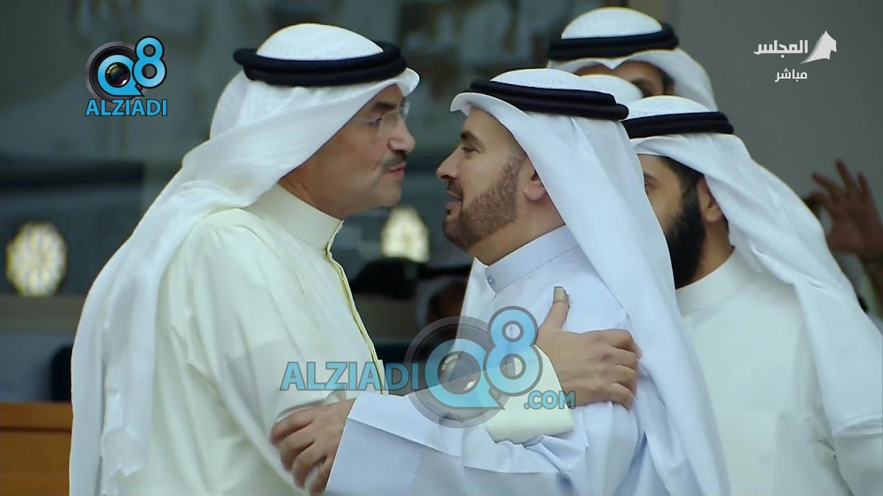 لحظة انتخاب محمد المطير نائباً لرئيس مجلس الأمة بعد فوزه بـ25 صوتاً مقابل 20 للنائب حسن جوهر