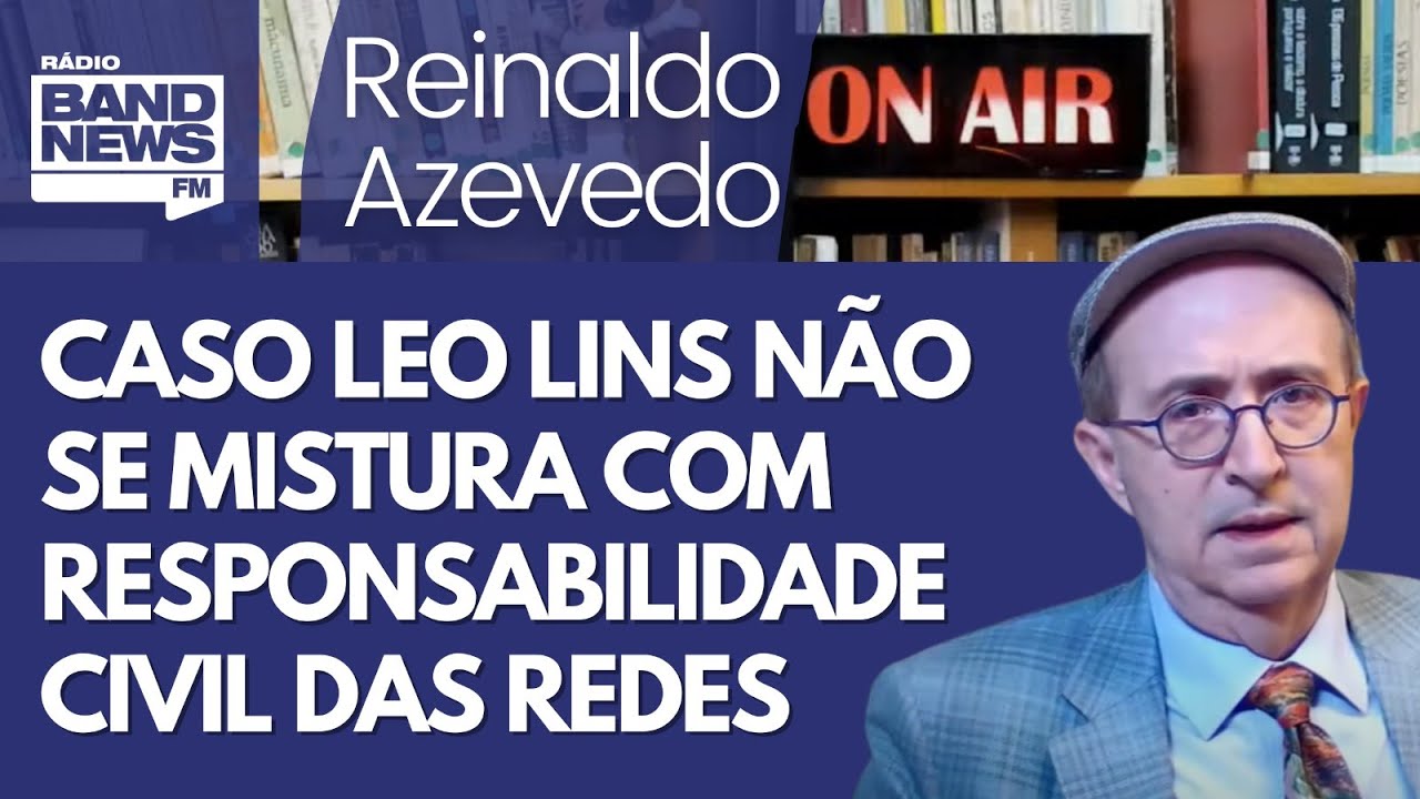 Reinaldo - Caso Leo Lins: Idiotas que não leram sentença vão ajudar a fragilizar lei contra racismo
