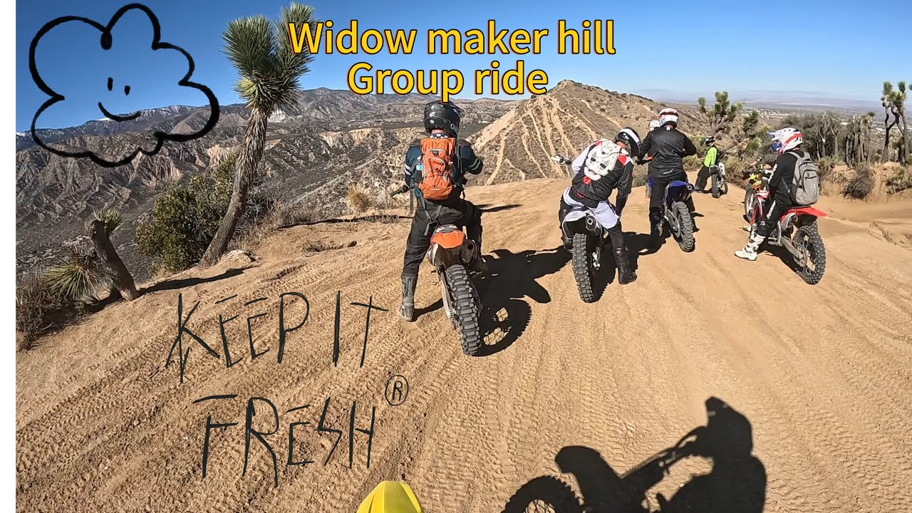 Widow maker group ride 🦅🏔️