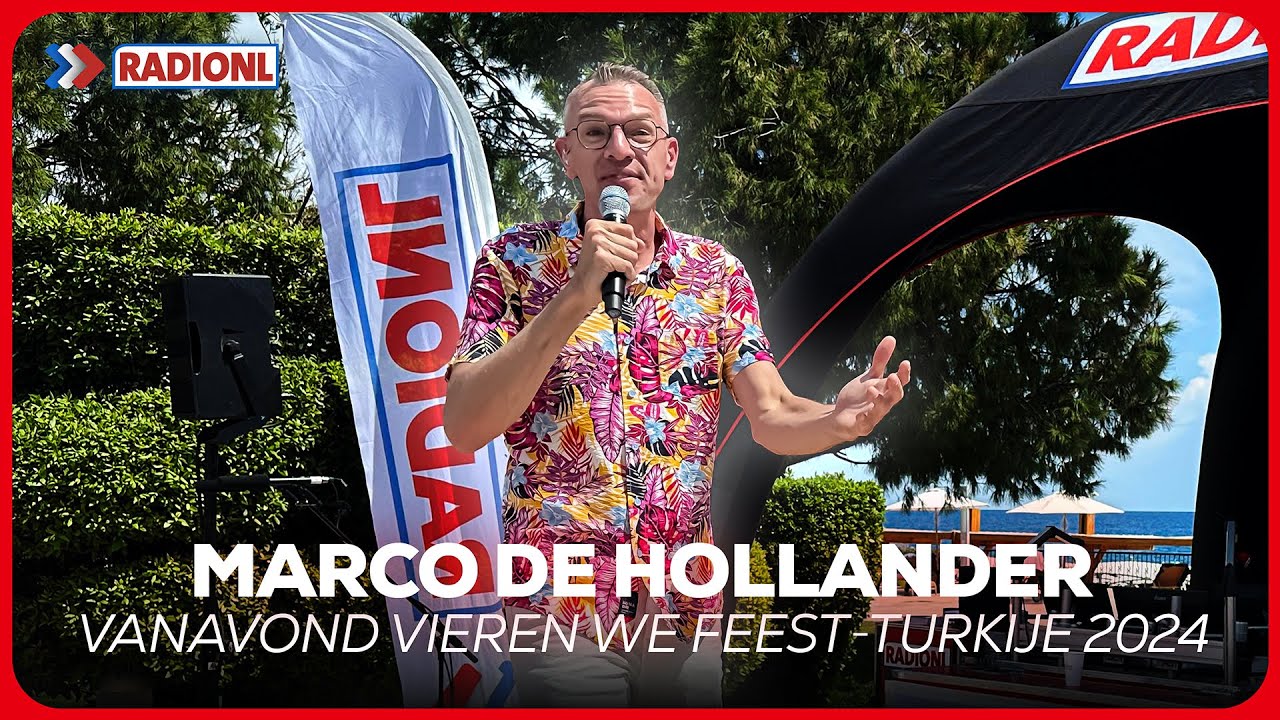Marco De Hollander - Vanavond Vieren We Feest (Muziekreis Turkije 2024)