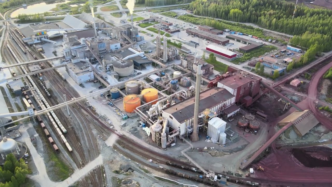 Uusi rakennus nousee Yara tehdasalue Siilinjärvi 21.5.2023