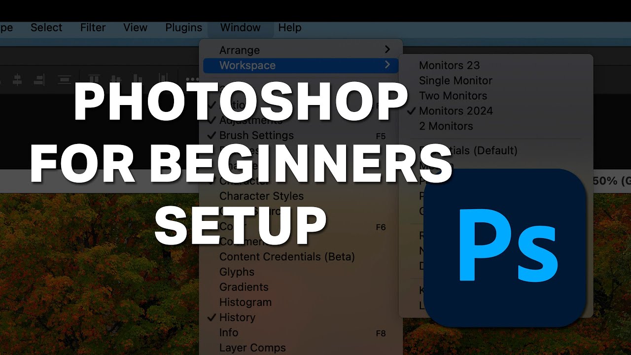Photoshop для начинающих — Урок первый — Настройка (бесплатное занятие)