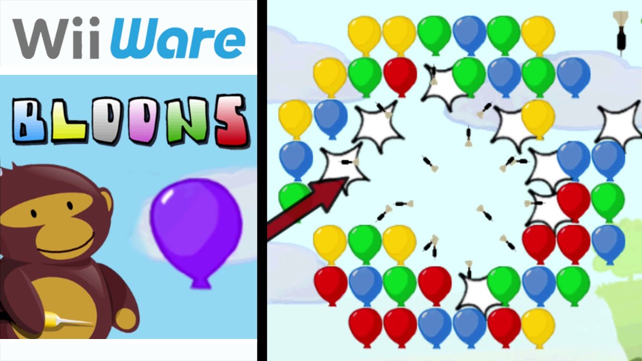Bloons ... (WiiWare) Gameplay Peek
