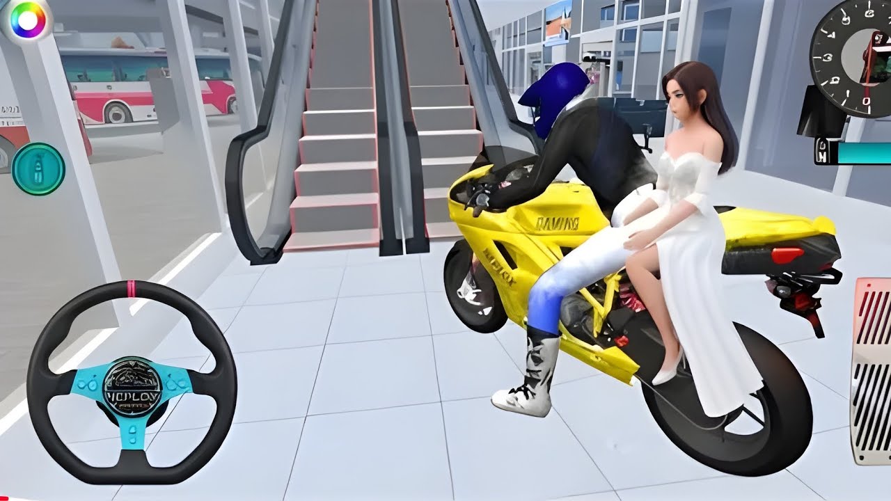 New Yellow Bike For Parking - 3d Driving Class android game play || Car Game #gameplay #cargame