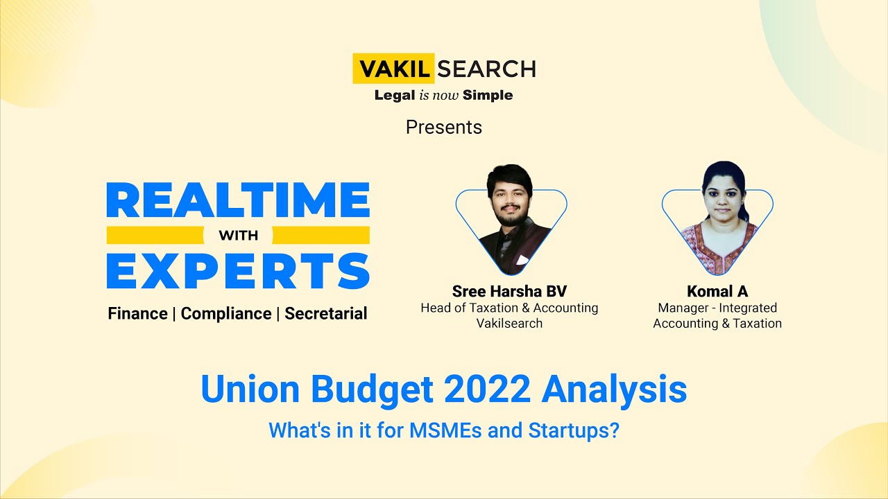 Union Budget 2022 Analysis