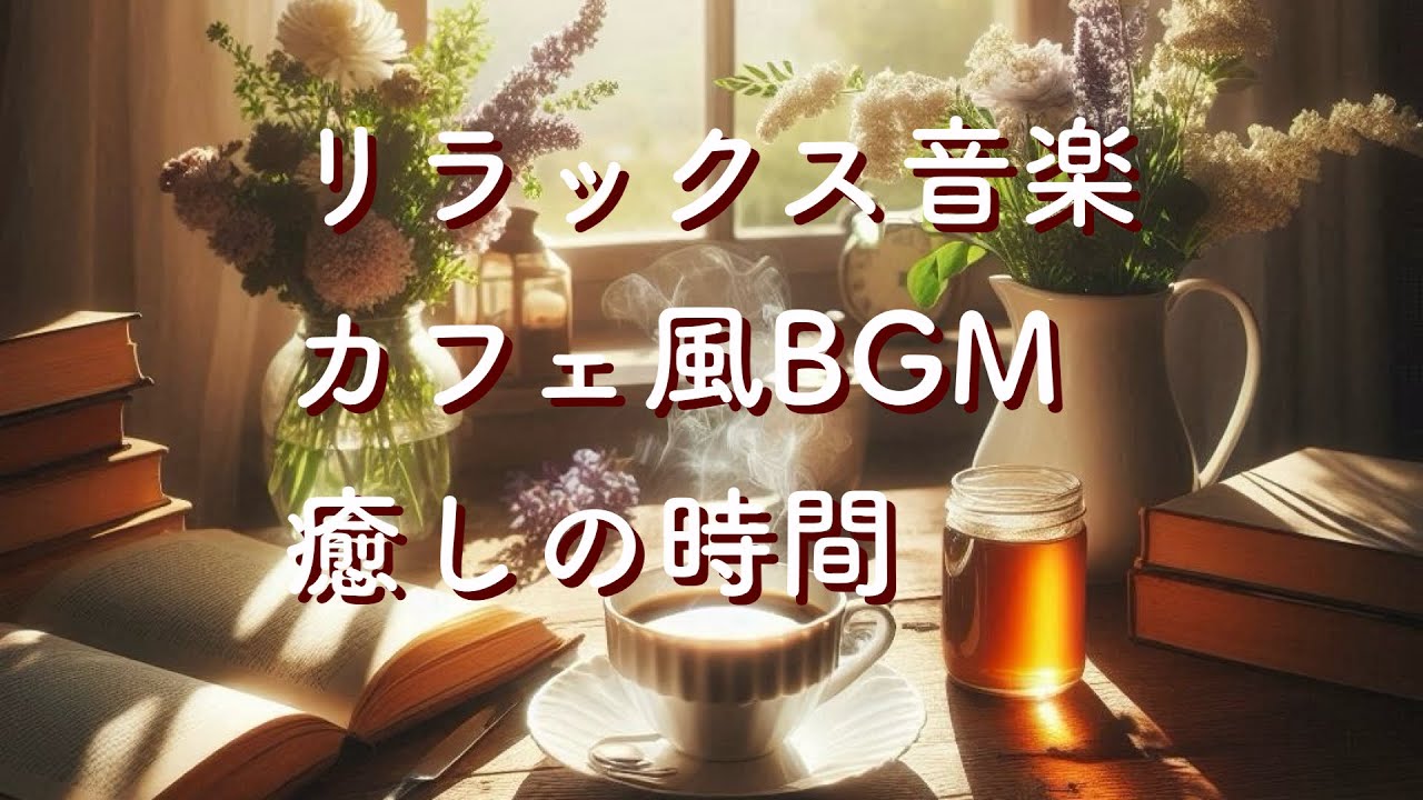 リラックス音楽・癒しBGM・カフェ風ギター・今を感じる・日常を楽しむ・Music for relaxing,calming,healing,enjoy,stress relief