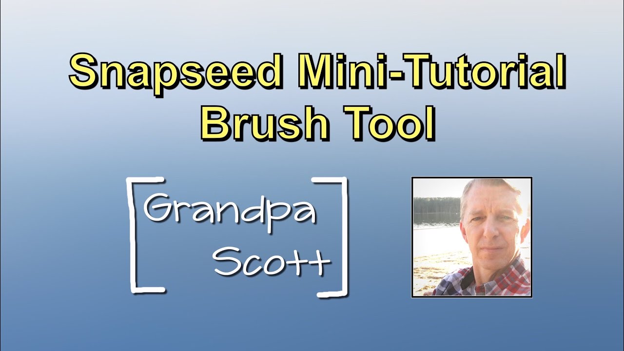 Snapseed Mini Tutorial - Brush Tool