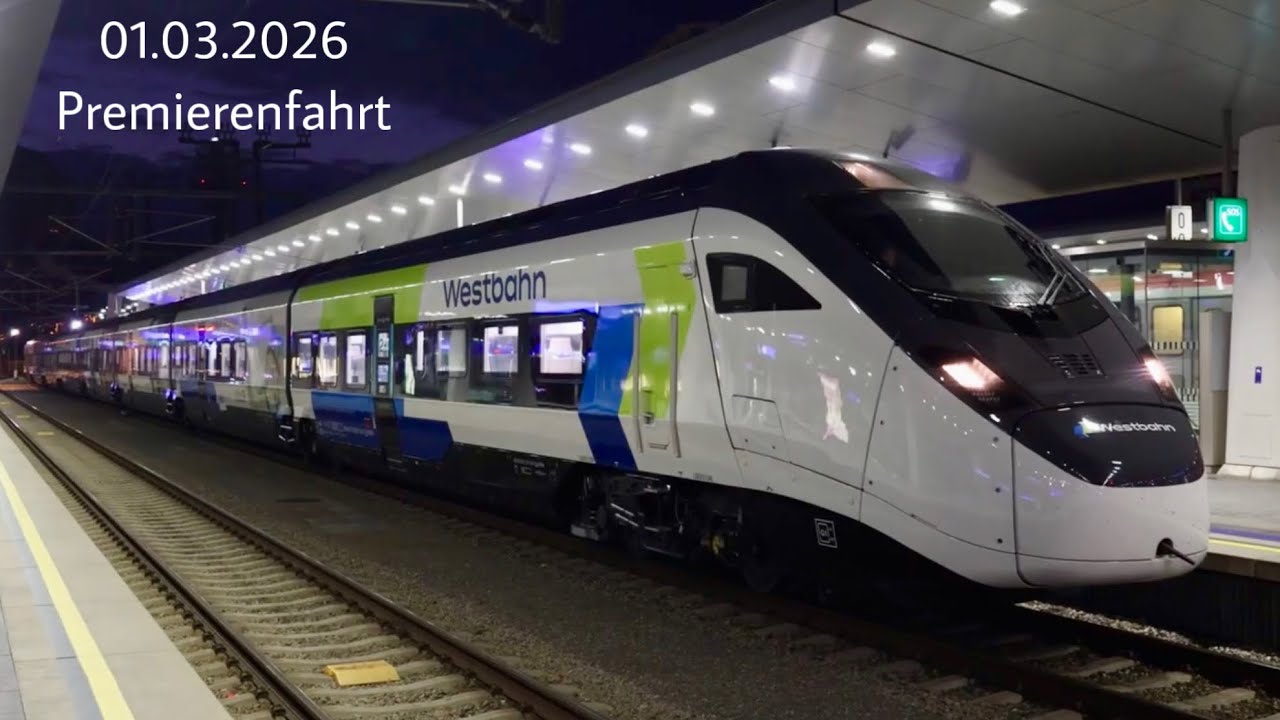 🇦🇹 Die WESTBAHN fährt nun auch in den Süden (Wien Hbf. - Villach Hbf.) - Testbericht (01.03.2026)