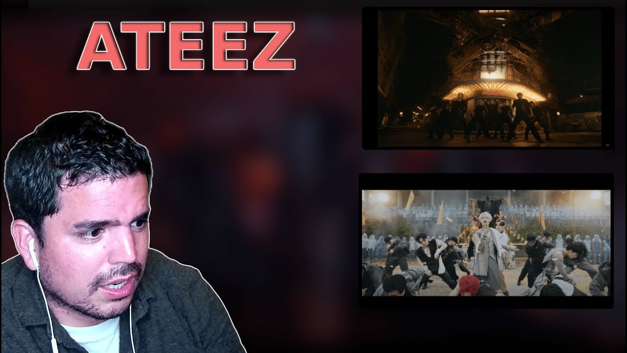 Reaction to ATEEZ | 'BOUNCY' + 'HALAZIA' Official MV's