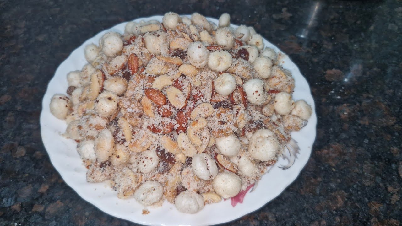 Gond Makhana Recipe for New Mom, Back Pain, Joint pain, Migraine, An Immunity Booster Panjiri