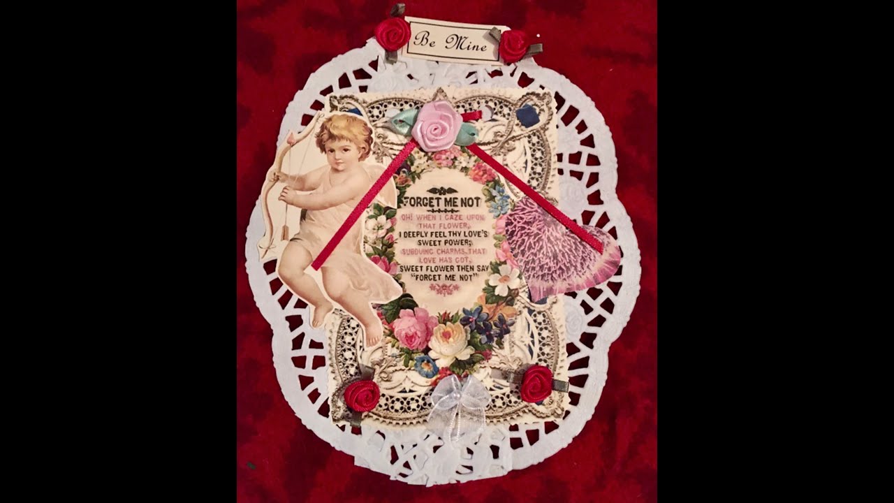 Make your own Victorian Valentine