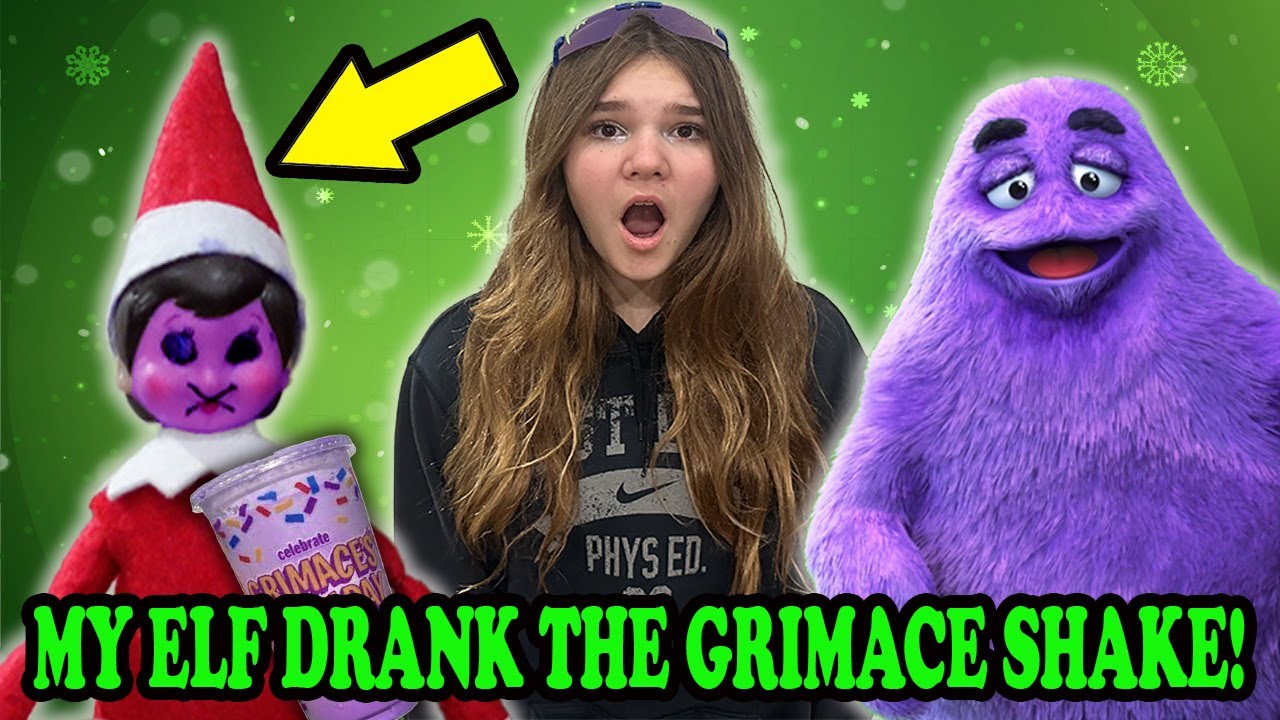 Мой эльф на полке выпил GRIMACE SHAKE Перемотка назад!