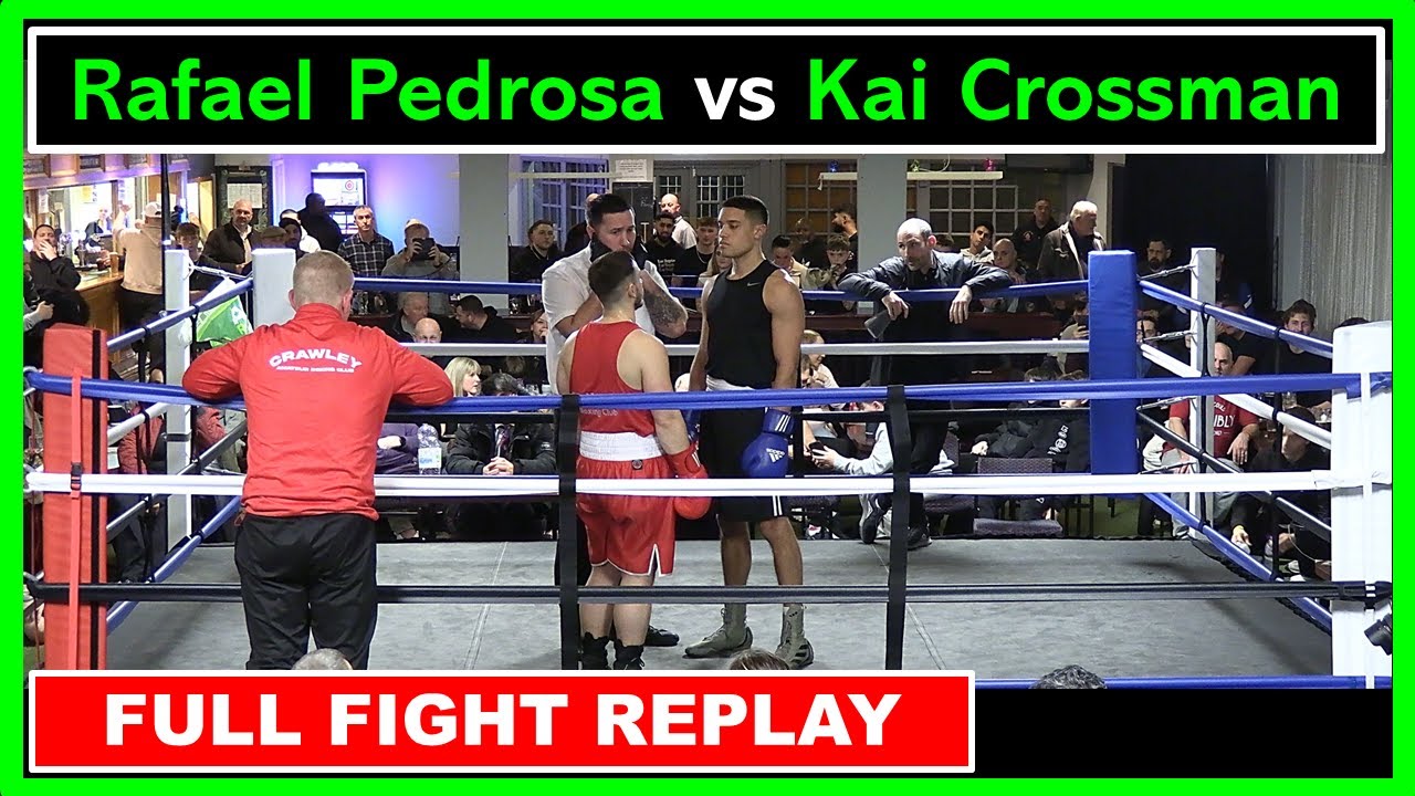Rafael Pedrosa vs Kai Crossman - FULL FIGHT - Crawley ABC Home Show (06/02/2026)
