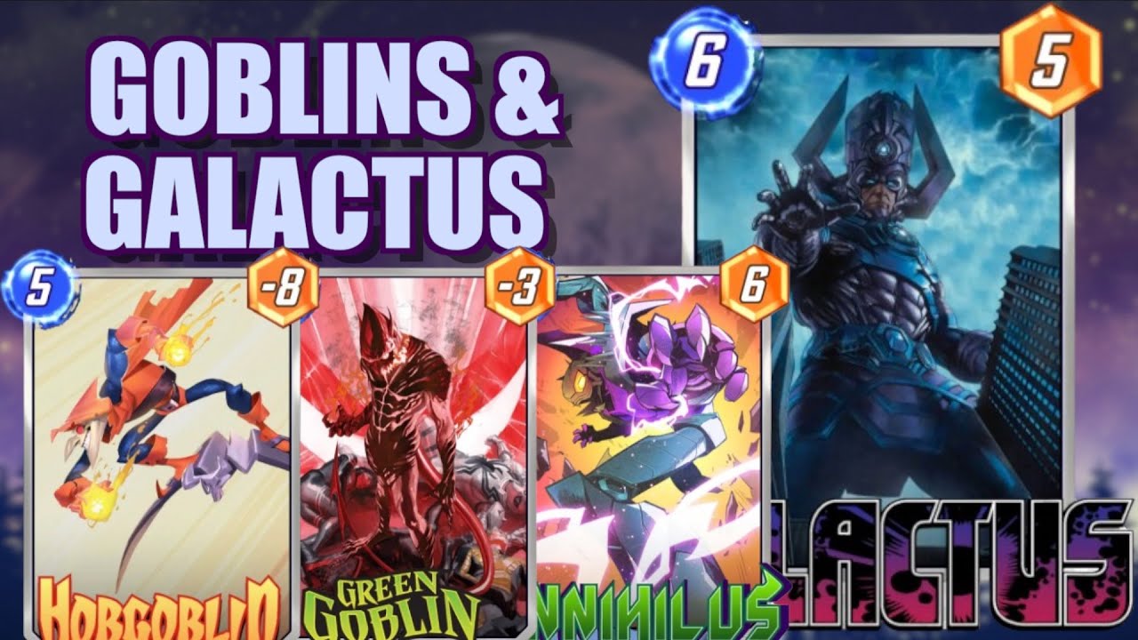THIS DECK IS SURPRISINGLY RELIABLE!| Goblins & Galactus| Marvel Snap