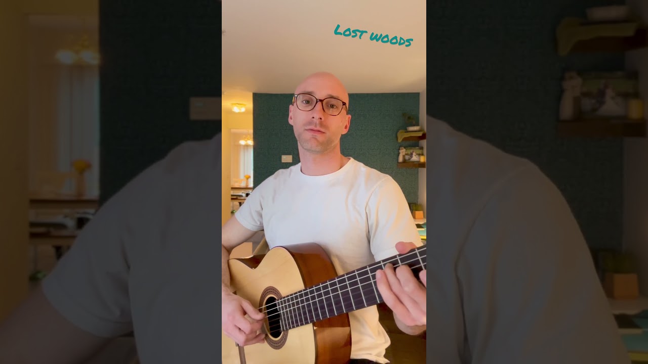 Zelda - Lost Woods (abridged version) #vgm #guitar #zelda
