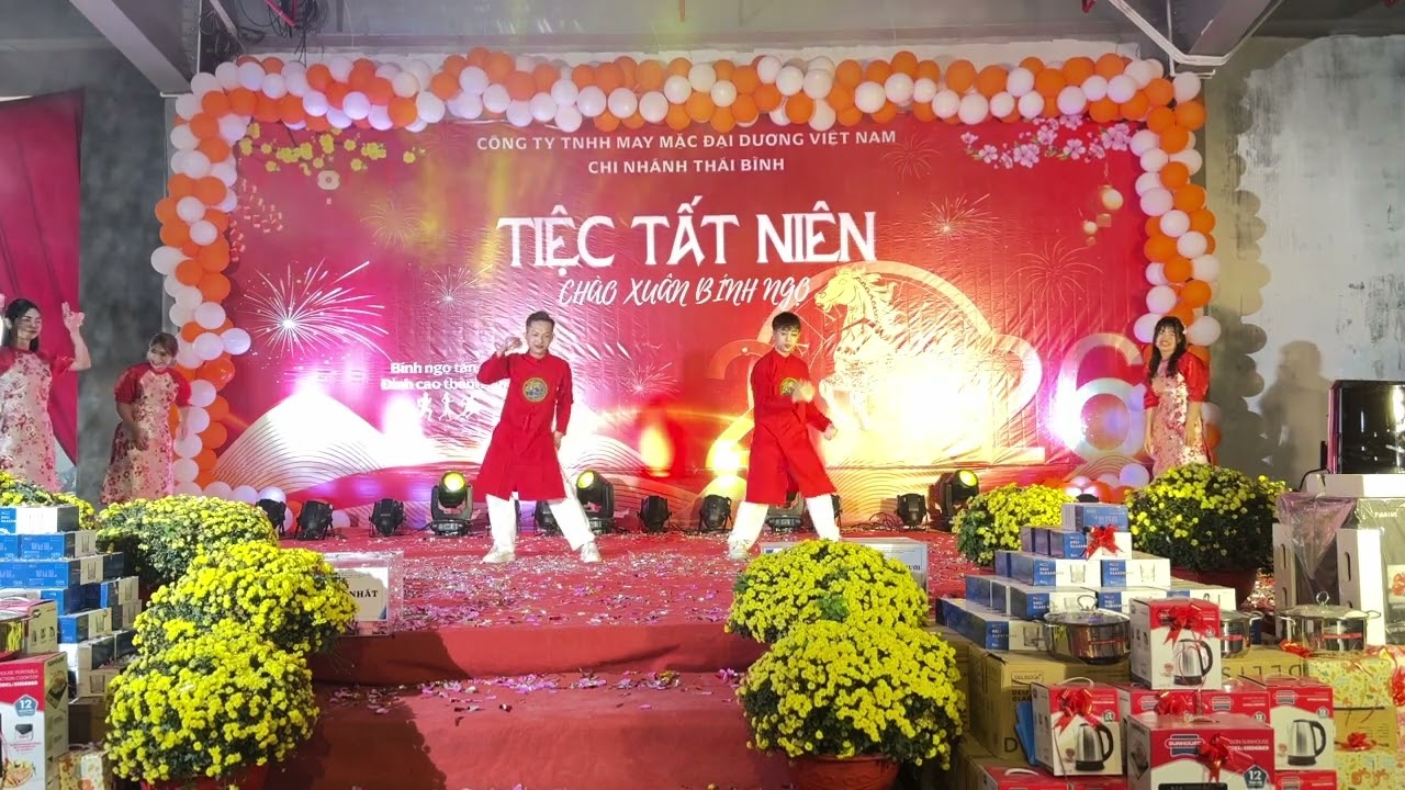 Tiệc Tất niên công ty may Đại Dương Thái Bình 2026