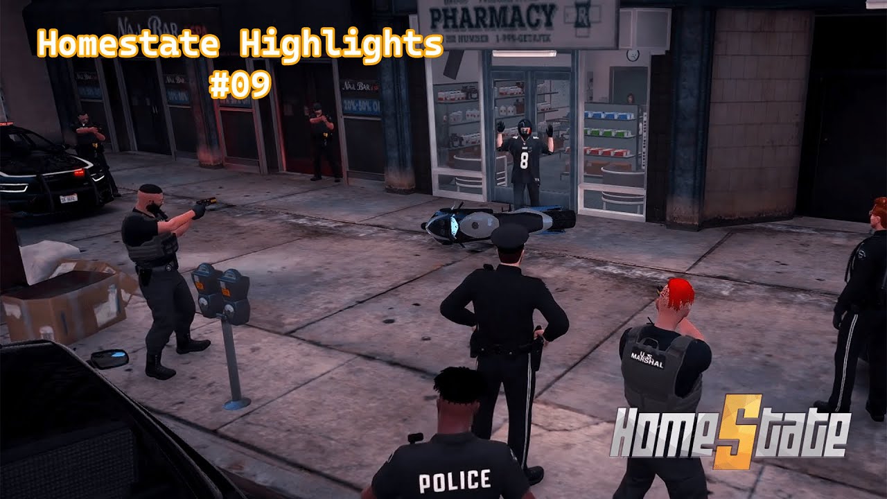 [Homestate] GTA RP Highlights #09 🧡🧡 | MineJonny