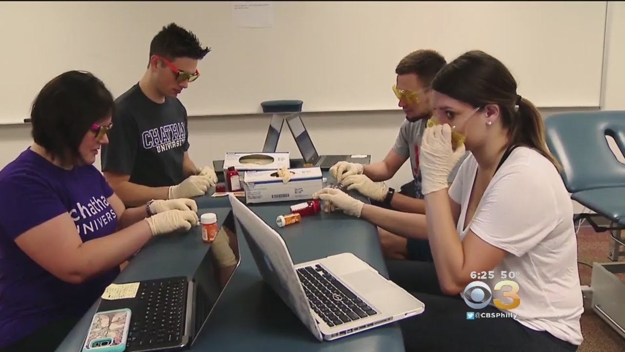 Age Simulation Lab Gives Students Insight Into Elderly Struggles