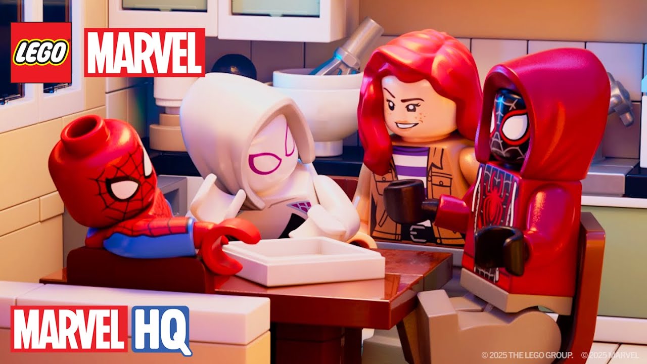 Spider-Man i szalony pościg za pizzą! 🍕🏃&zwj;♂️ | LEGO Marvel | Marvel HQ Polska