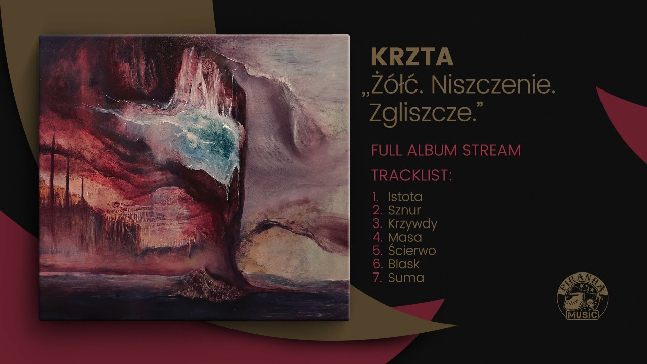 KRZTA - ŻÓŁĆ.NISZCZENIE.ZGLISZCZE (Full Album Stream)