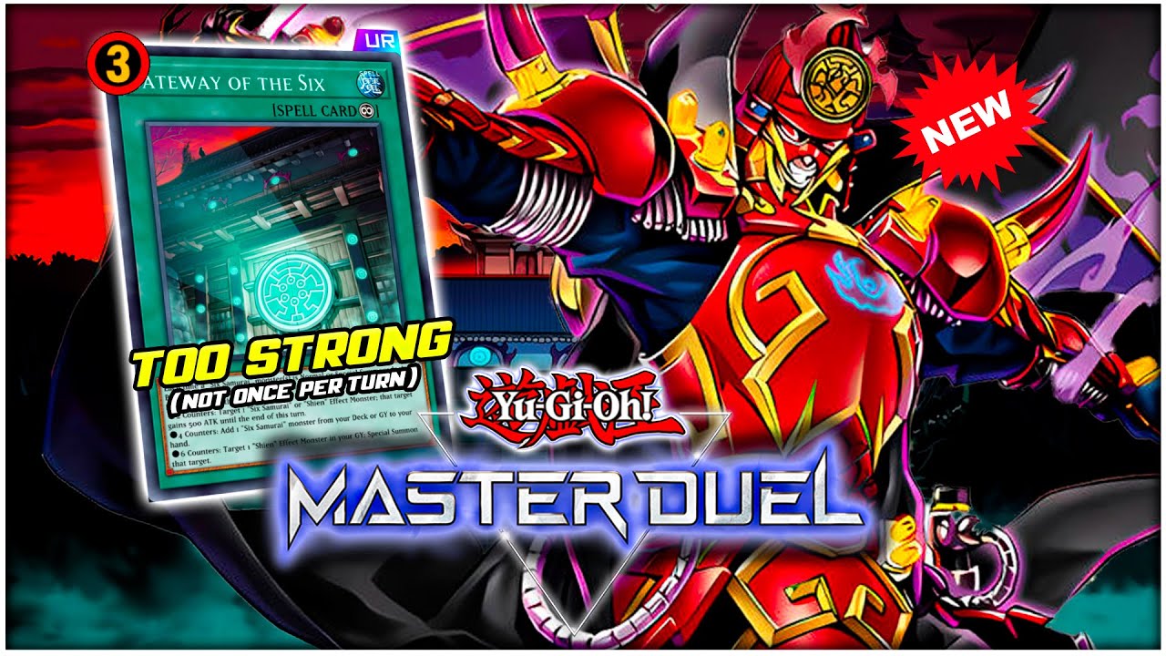 Anti Nibiru! NEW SIX SAMURAI Deck ft. NEW Supports! | Deck List & Combo | Yu-Gi-Oh! Master Duel
