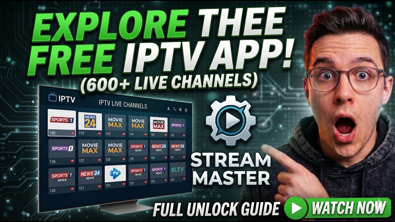 This New Free IPTV App Has 600+ Live Channels !
