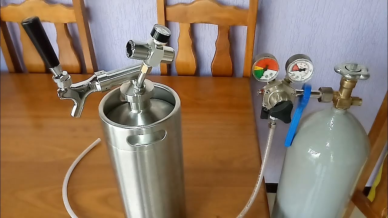 Como ligar seu co2 grande no mini regulador de co2