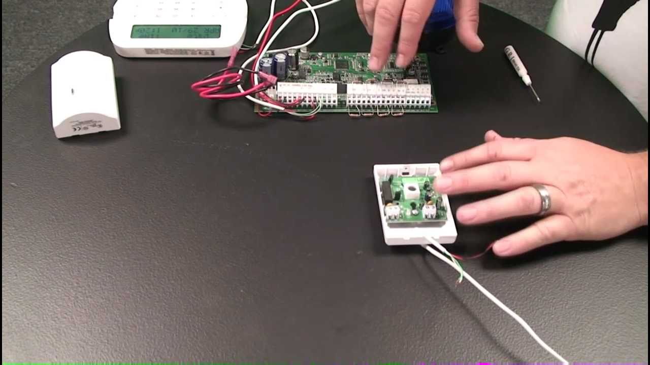 How To Wire A Motion Detector To An Alarm Control Panel
