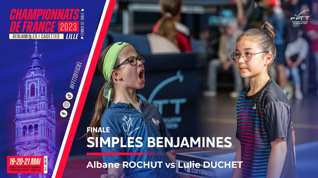 Albane ROCHUT vs Lulie DUCHET | FINALE | FRANCE BENJAMINS 2023
