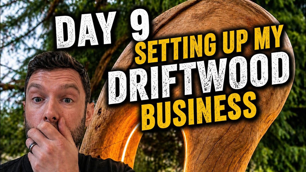 How I Started a Driftwood Business – Day 9: First Two Projects Finally Completed. Are they good?