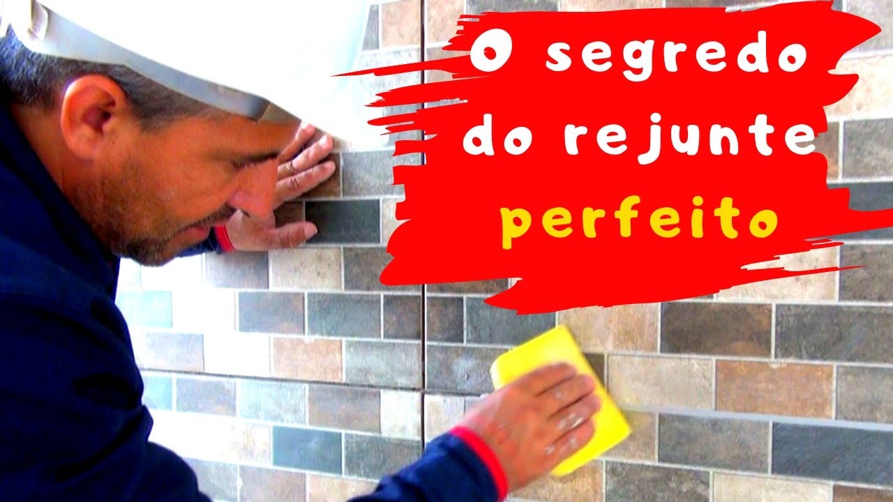 APRENDA O SEGREDO DE UM REJUNTE PERFEITO